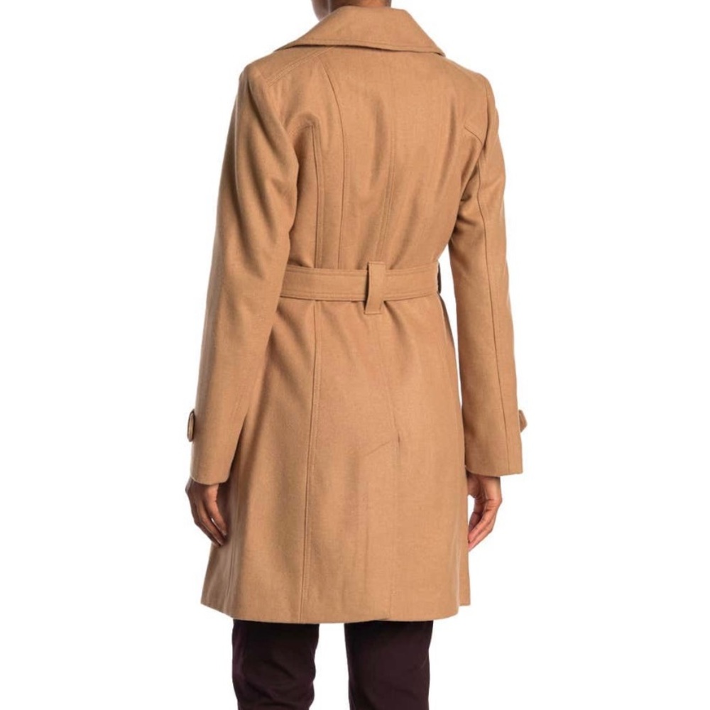 Michael Kors Wool Blend Trench Coat